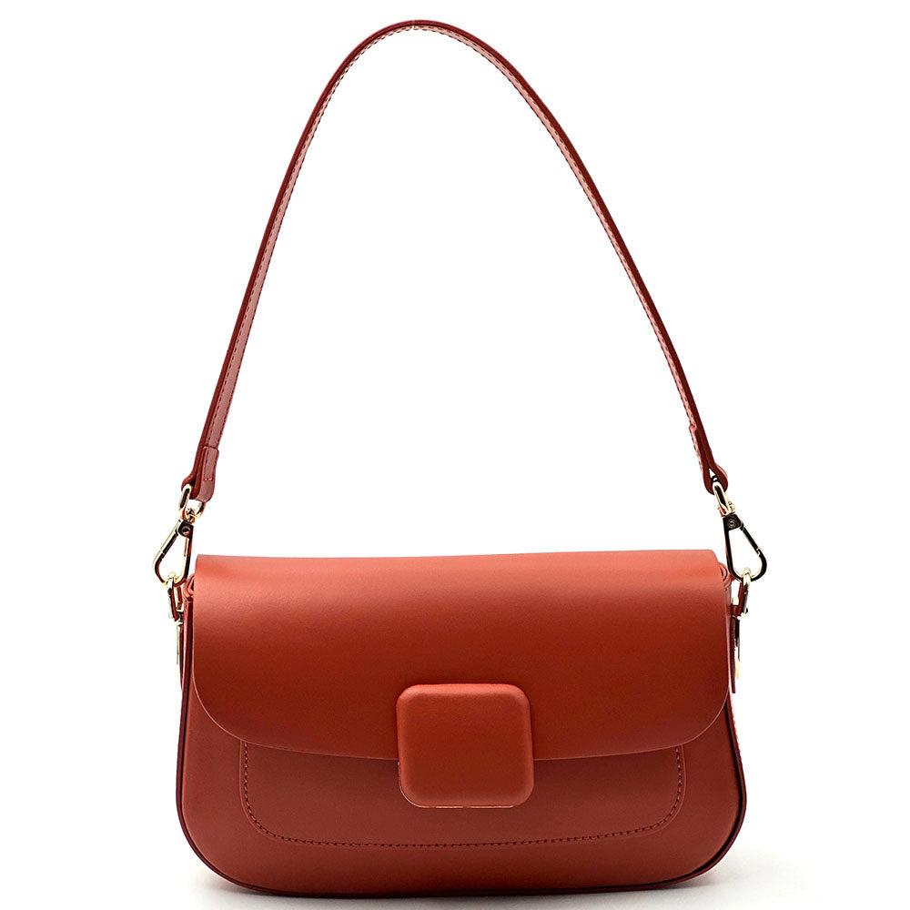 Serelia Cow Leather Shoulder and Crossbody Bag