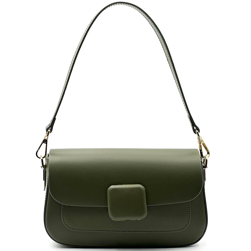 Serelia Cow Leather Shoulder and Crossbody Bag