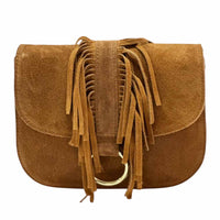 Adriana Cross - Body Leather Bag – Italian Boho - Chic Elegance - Leather Italiano