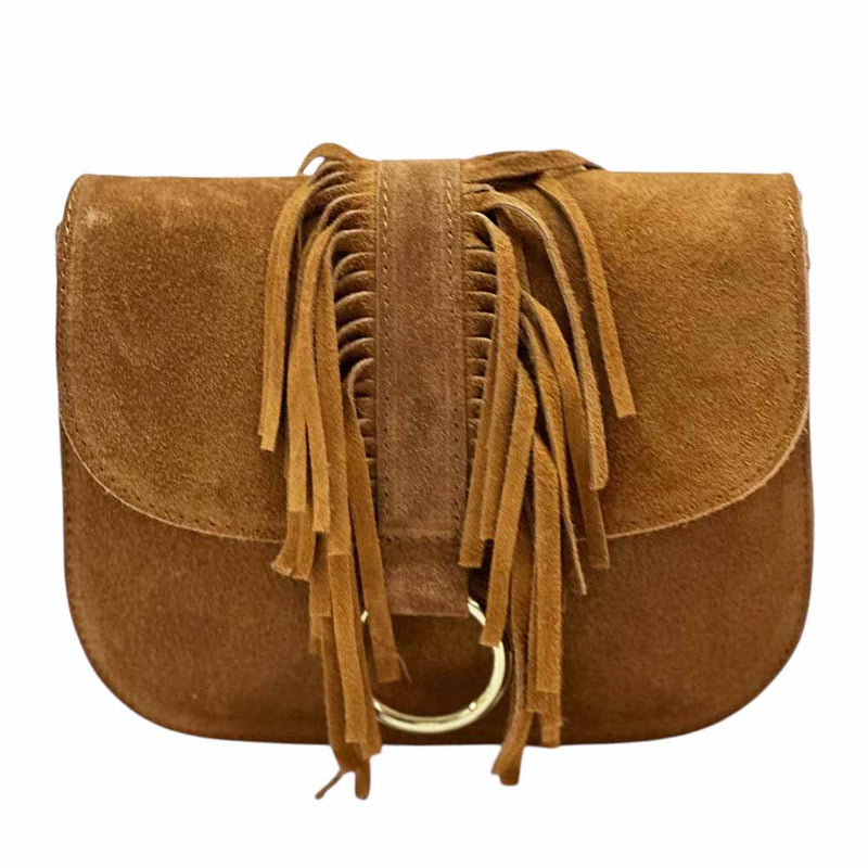Adriana Cross - Body Leather Bag – Italian Boho - Chic Elegance - Leather Italiano