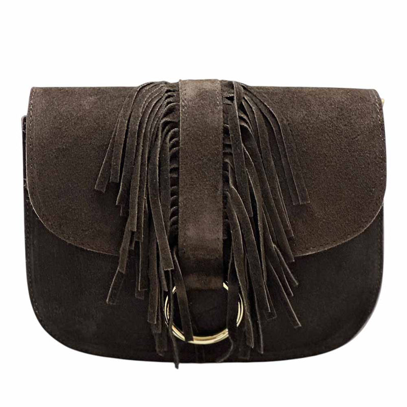 Adriana Cross - Body Leather Bag – Italian Boho - Chic Elegance - Leather Italiano
