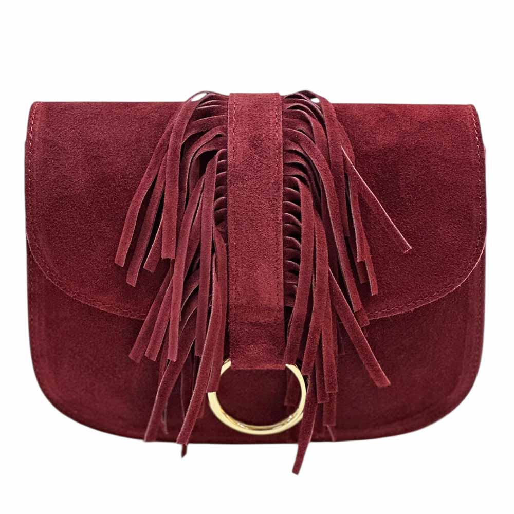 Adriana Cross - Body Leather Bag – Italian Boho - Chic Elegance - Leather Italiano
