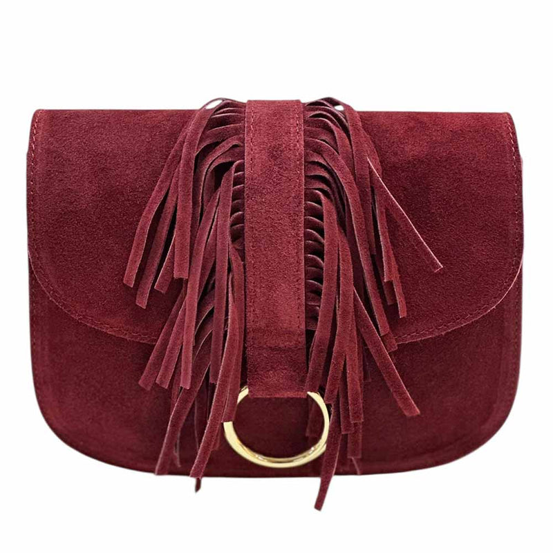 Adriana Cross - Body Leather Bag – Italian Boho - Chic Elegance - Leather Italiano
