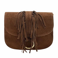 Adriana Cross - Body Leather Bag – Italian Boho - Chic Elegance - Leather Italiano