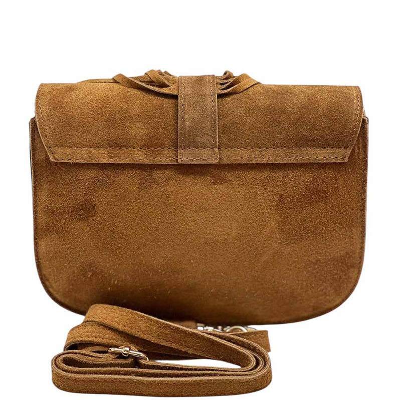 Adriana Cross - Body Leather Bag – Italian Boho - Chic Elegance - Leather Italiano