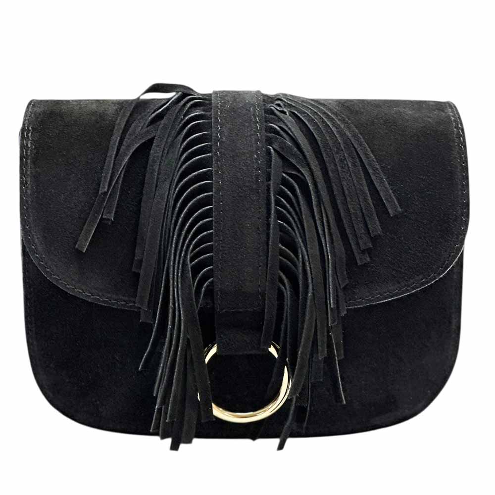 Adriana Cross - Body Leather Bag – Italian Boho - Chic Elegance - Leather Italiano