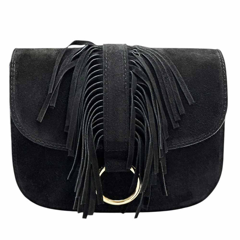 Adriana Cross - Body Leather Bag – Italian Boho - Chic Elegance - Leather Italiano