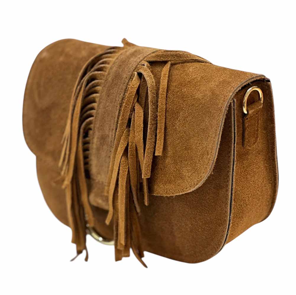 Adriana Cross - Body Leather Bag – Italian Boho - Chic Elegance - Leather Italiano