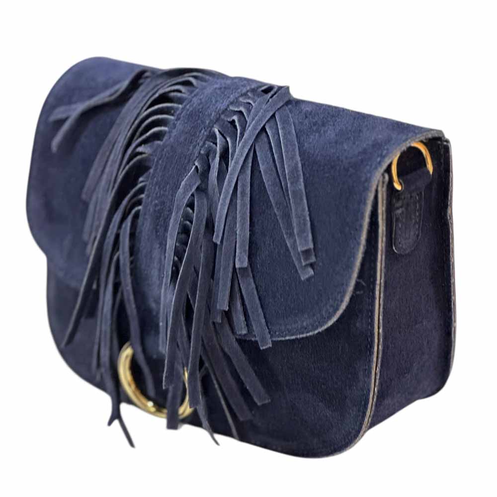 Adriana Cross - Body Leather Bag – Italian Boho - Chic Elegance - Leather Italiano