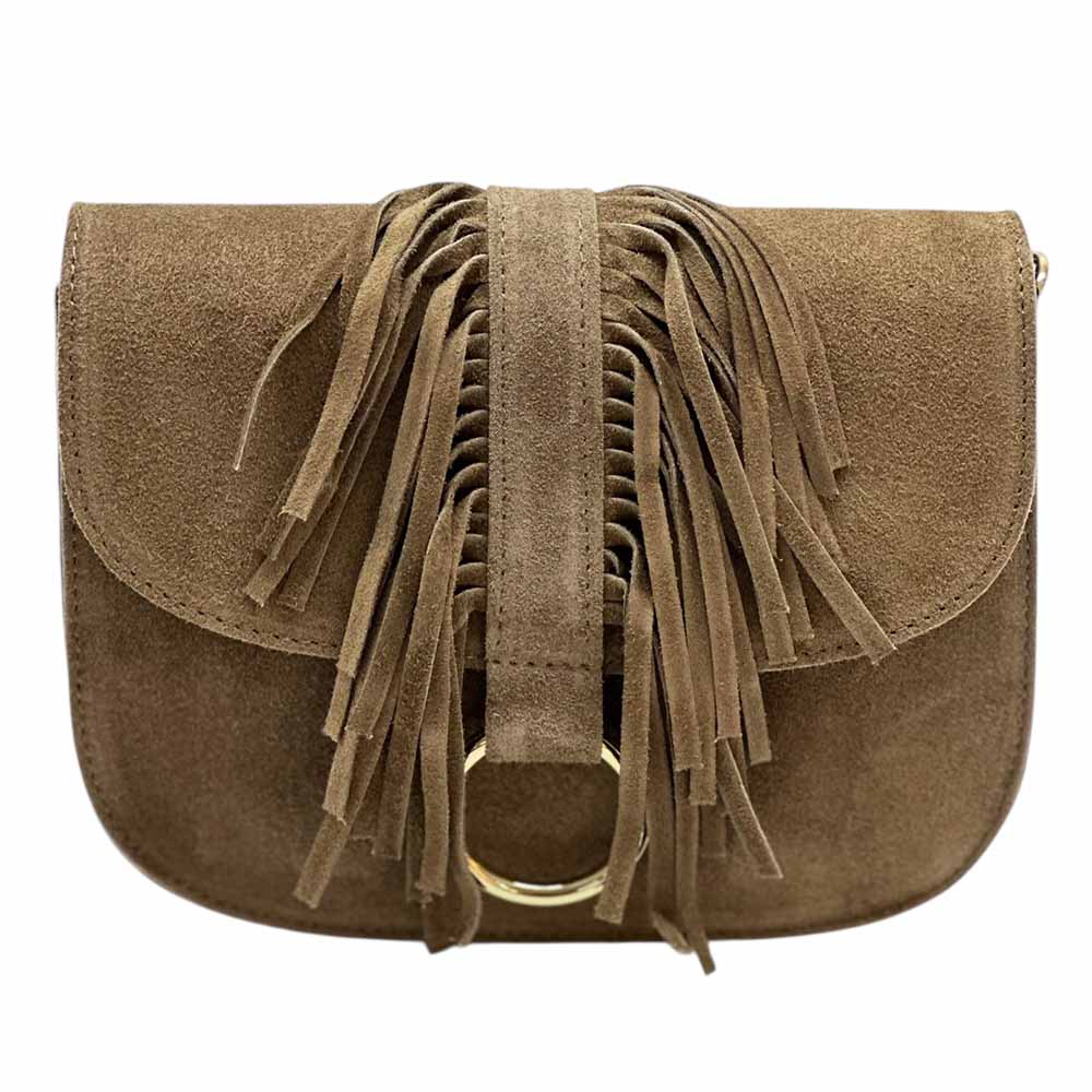 Adriana Cross - Body Leather Bag – Italian Boho - Chic Elegance - Leather Italiano