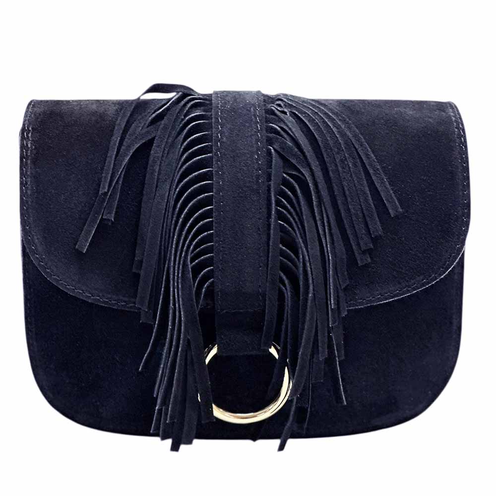 Adriana Cross - Body Leather Bag – Italian Boho - Chic Elegance - Leather Italiano