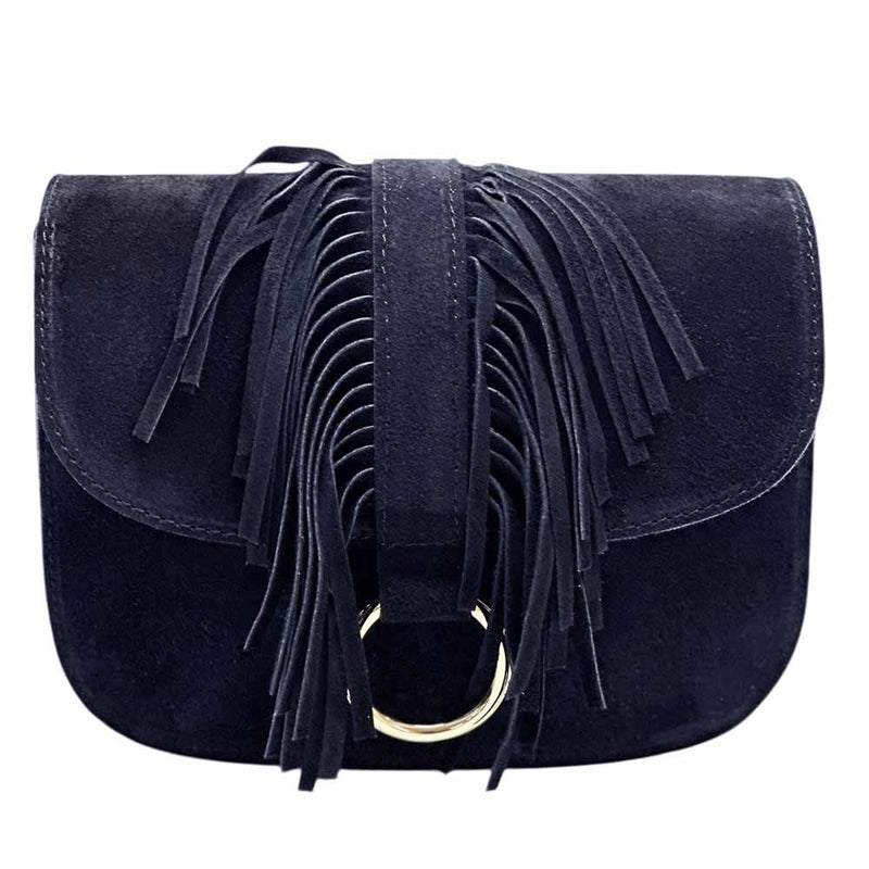 Adriana Cross - Body Leather Bag – Italian Boho - Chic Elegance - Leather Italiano