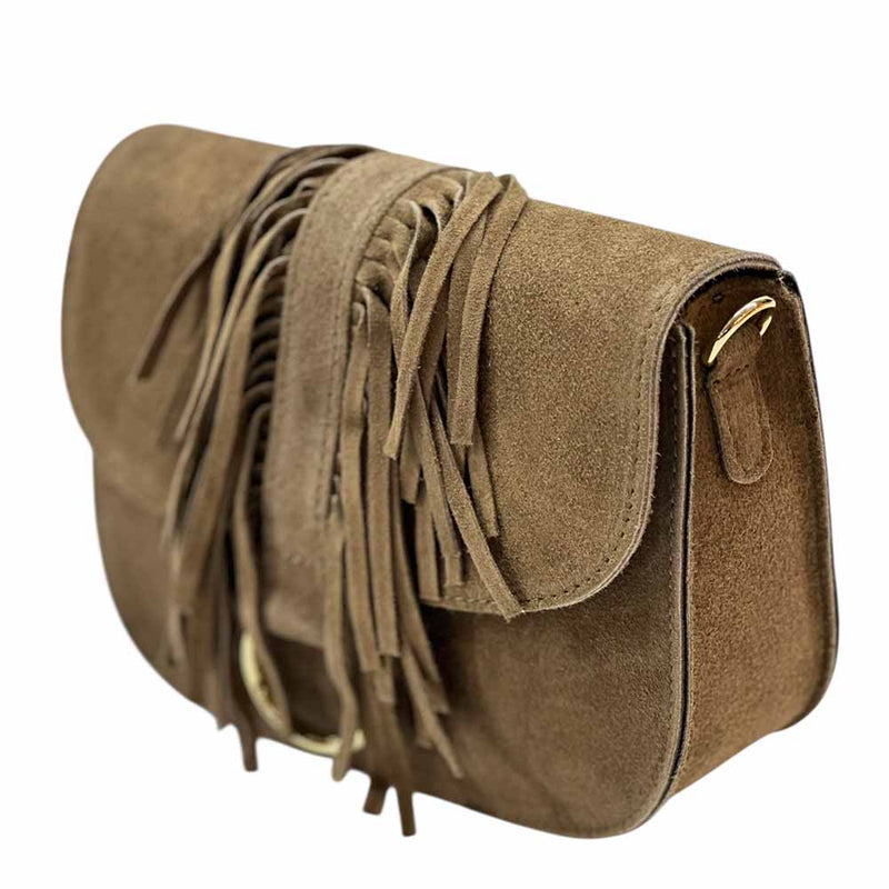 Adriana Cross - Body Leather Bag – Italian Boho - Chic Elegance - Leather Italiano