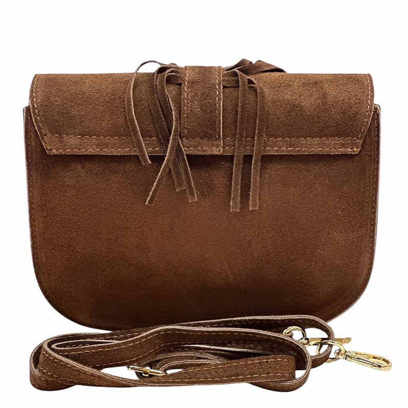 Adriana Cross - Body Leather Bag – Italian Boho - Chic Elegance - Leather Italiano
