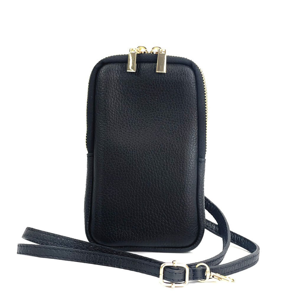 Alexis Leather Phone Holder: Italian Leather - Leather Italiano