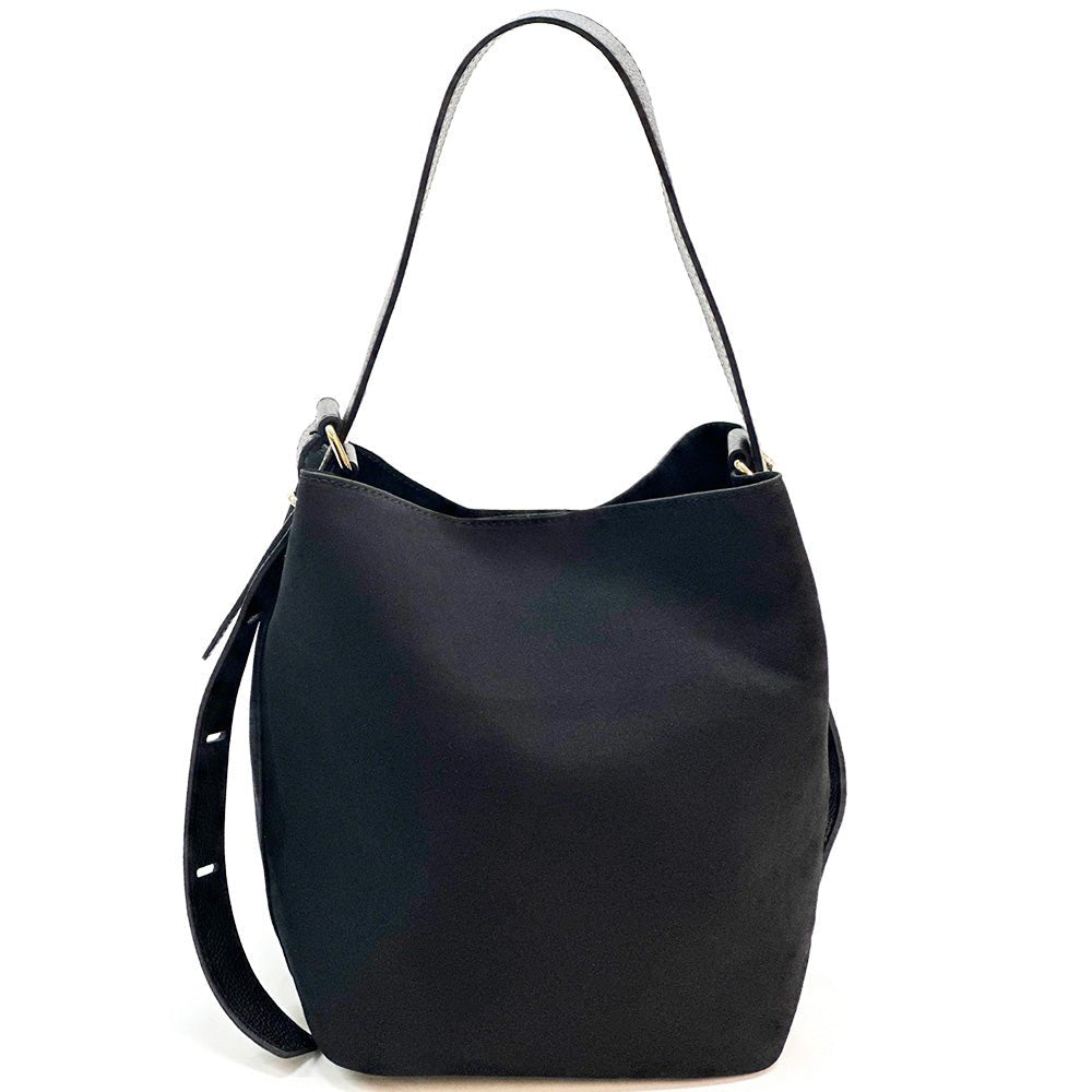 Amalia Suede Leather Bag - Leather Italiano