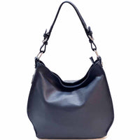 Amica Italian Leather Shoulder Bag – Elegant Everyday Bag for Women - Leather Italiano