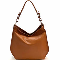 Amica Italian Leather Shoulder Bag – Elegant Everyday Bag for Women - Leather Italiano