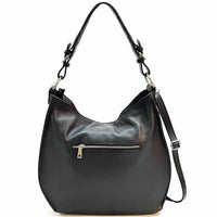 Amica Italian Leather Shoulder Bag – Elegant Everyday Bag for Women - Leather Italiano