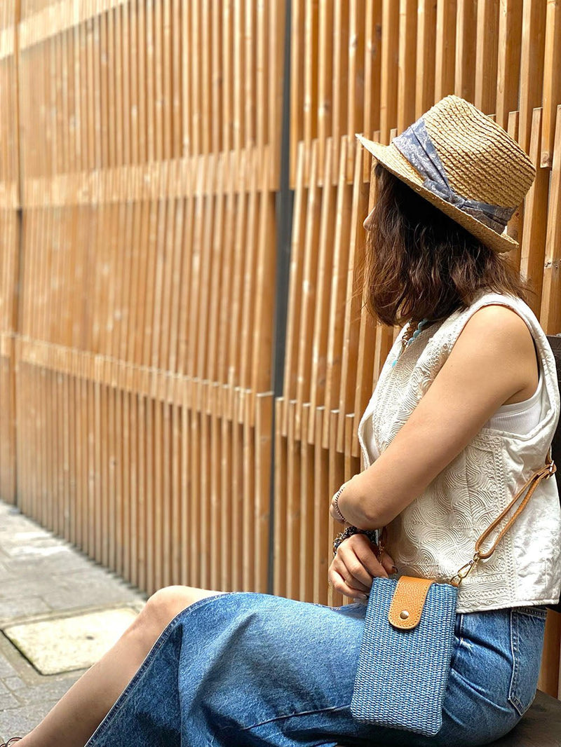 Argelia Crossbody Bag – Italian Summer Elegance - Leather Italiano