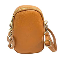 Argelia Mini Italian Leather Crossbody Bag - Handcrafted in Florence - Leather Italiano