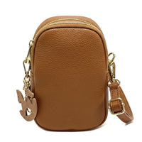 Argelia Mini Italian Leather Crossbody Bag - Handcrafted in Florence - Leather Italiano