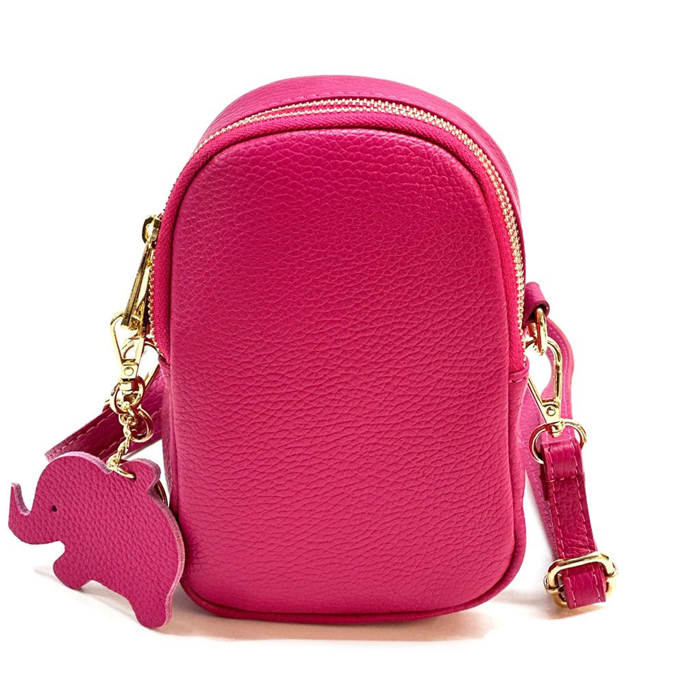 Argelia Mini Italian Leather Crossbody Bag - Handcrafted in Florence - Leather Italiano