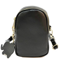 Argelia Mini Italian Leather Crossbody Bag - Handcrafted in Florence - Leather Italiano