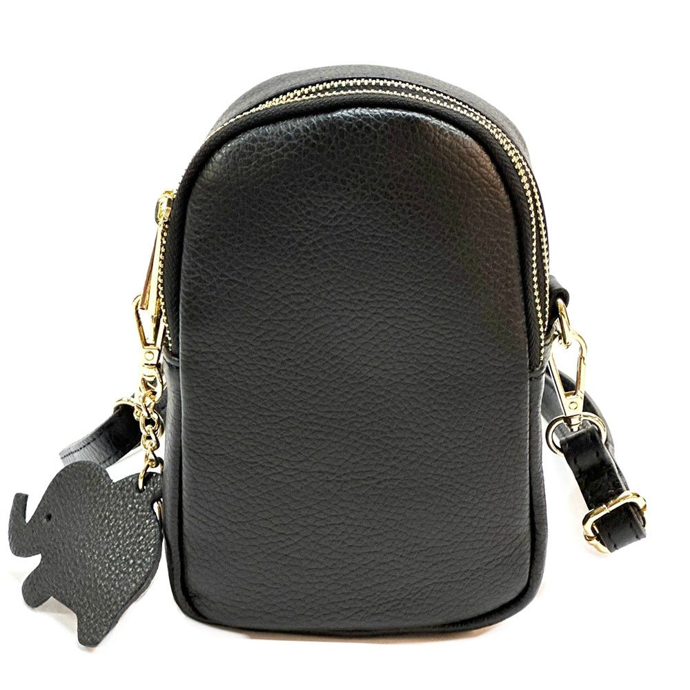 Argelia Mini Italian Leather Crossbody Bag - Handcrafted in Florence - Leather Italiano