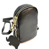 Argelia Mini Italian Leather Crossbody Bag - Handcrafted in Florence - Leather Italiano