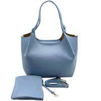Artemisia Small Italian Cow Leather Shoulder Bag - Leather Italiano