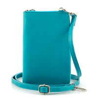 Ava Italian Leather Phone Bag & Wallet - Leather Italiano