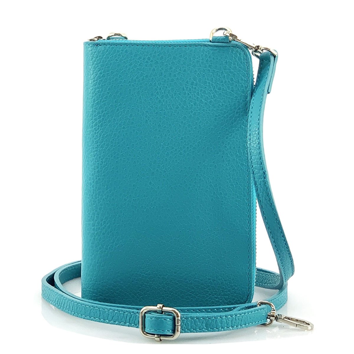Ava Italian Leather Phone Bag & Wallet - Leather Italiano
