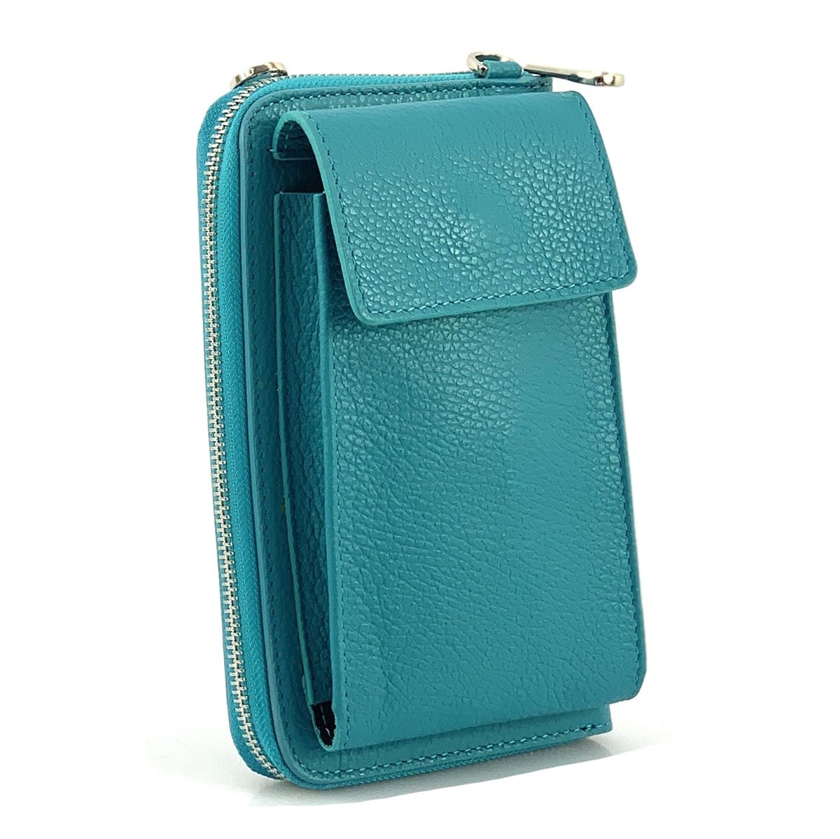 Ava Italian Leather Phone Bag & Wallet - Leather Italiano