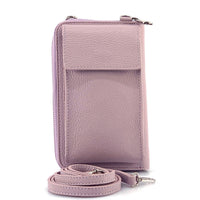 Ava Italian Leather Phone Bag & Wallet - Leather Italiano