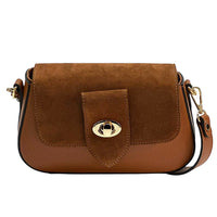 Be Exclusive Leather Cross - Body Bag – Handmade in Florence from Calfskin & Suede - Leather Italiano