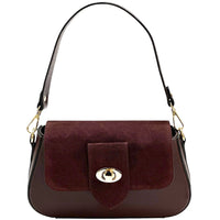 Be Exclusive Leather Cross - Body Bag – Handmade in Florence from Calfskin & Suede - Leather Italiano