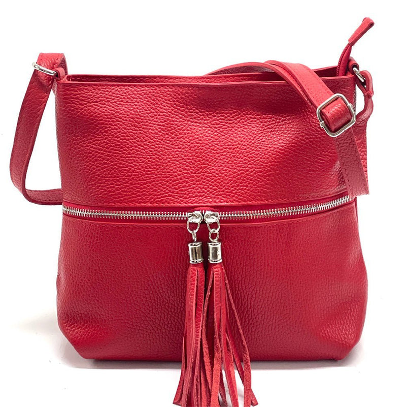 BE FREE Soft Leather Crossbody Bag - Premium Italian Calfskin - Leather Italiano