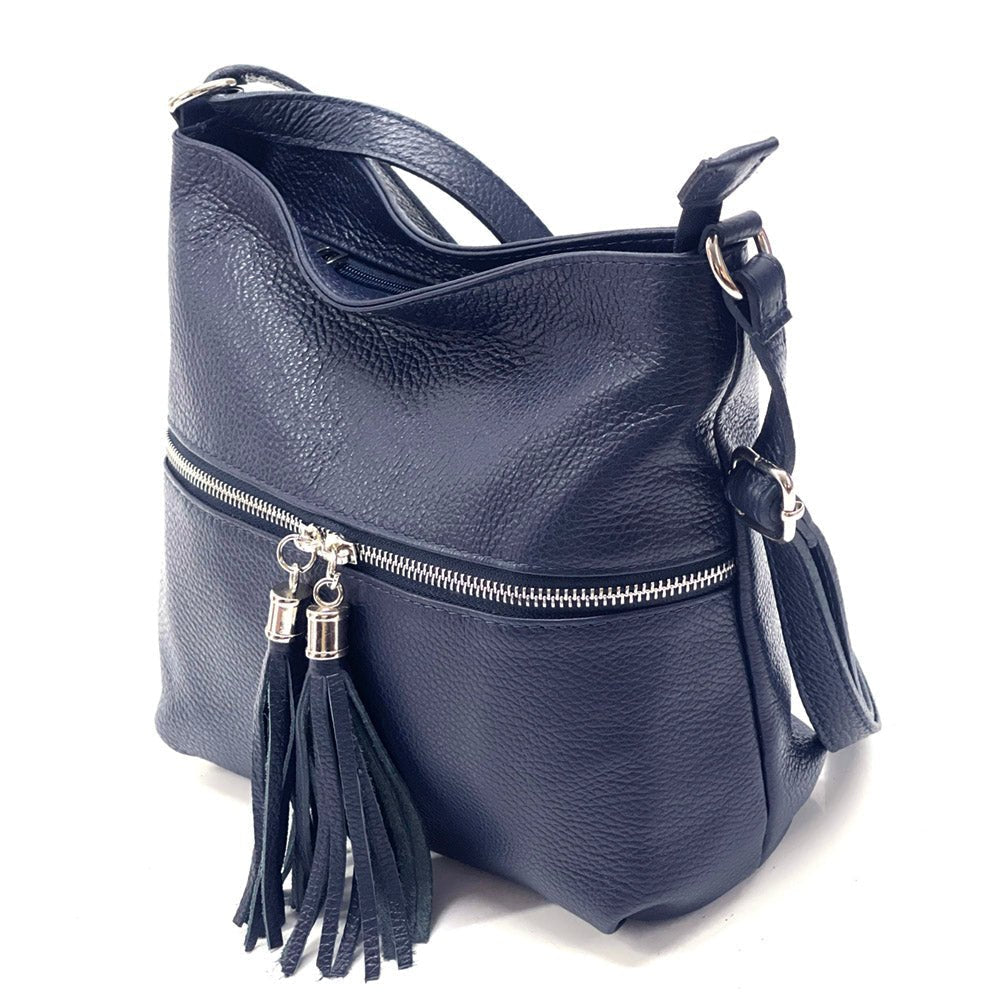 BE FREE Soft Leather Crossbody Bag - Premium Italian Calfskin - Leather Italiano