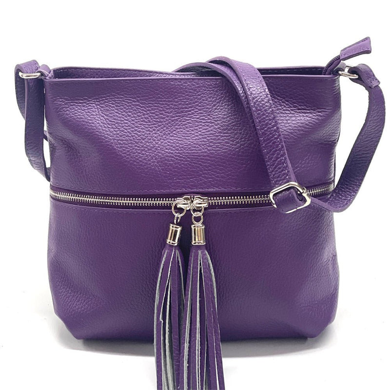 BE FREE Soft Leather Crossbody Bag - Premium Italian Calfskin - Leather Italiano