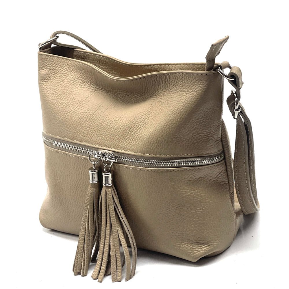 BE FREE Soft Leather Crossbody Bag - Premium Italian Calfskin - Leather Italiano