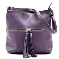 BE FREE Soft Leather Crossbody Bag - Premium Italian Calfskin - Leather Italiano