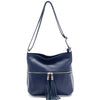 BE FREE Soft Leather Crossbody Bag - Premium Italian Calfskin - Leather Italiano