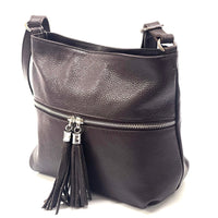 BE FREE Soft Leather Crossbody Bag - Premium Italian Calfskin - Leather Italiano