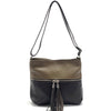 BE FREE Soft Leather Crossbody Bag - Premium Italian Calfskin - Leather Italiano