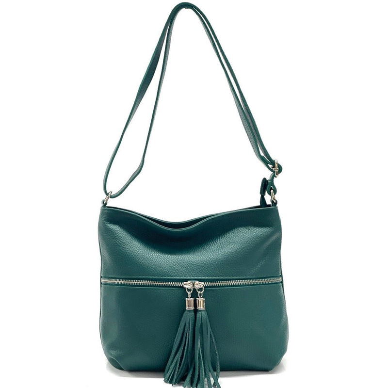 BE FREE Soft Leather Crossbody Bag - Premium Italian Calfskin - Leather Italiano