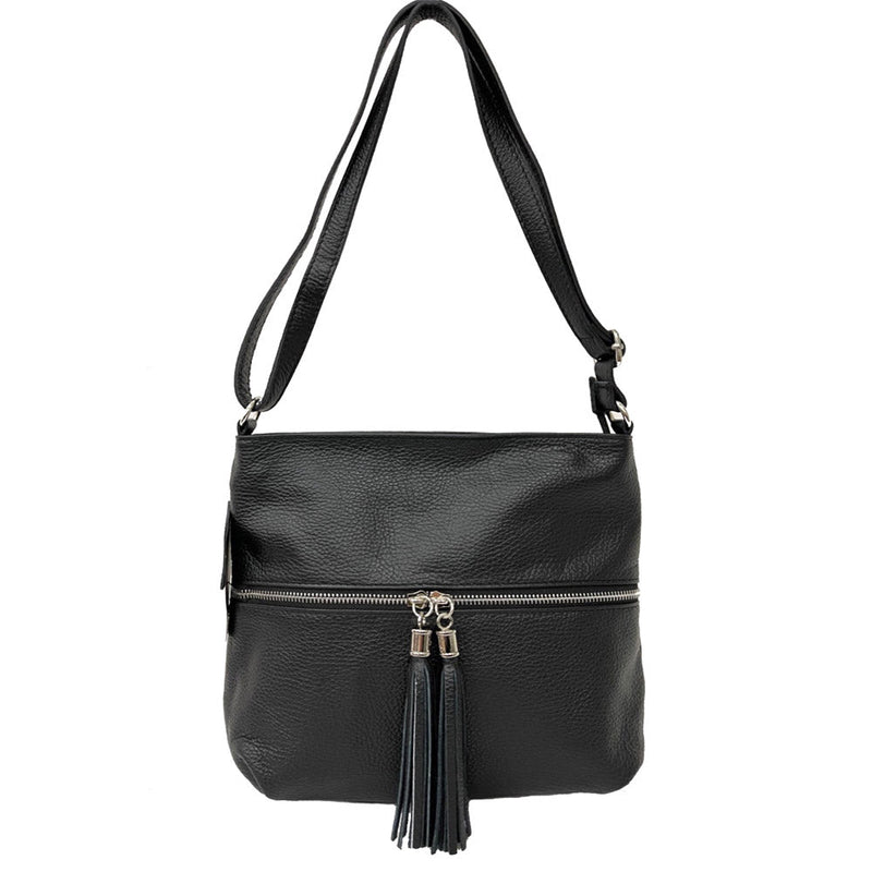 BE FREE Soft Leather Crossbody Bag - Premium Italian Calfskin - Leather Italiano