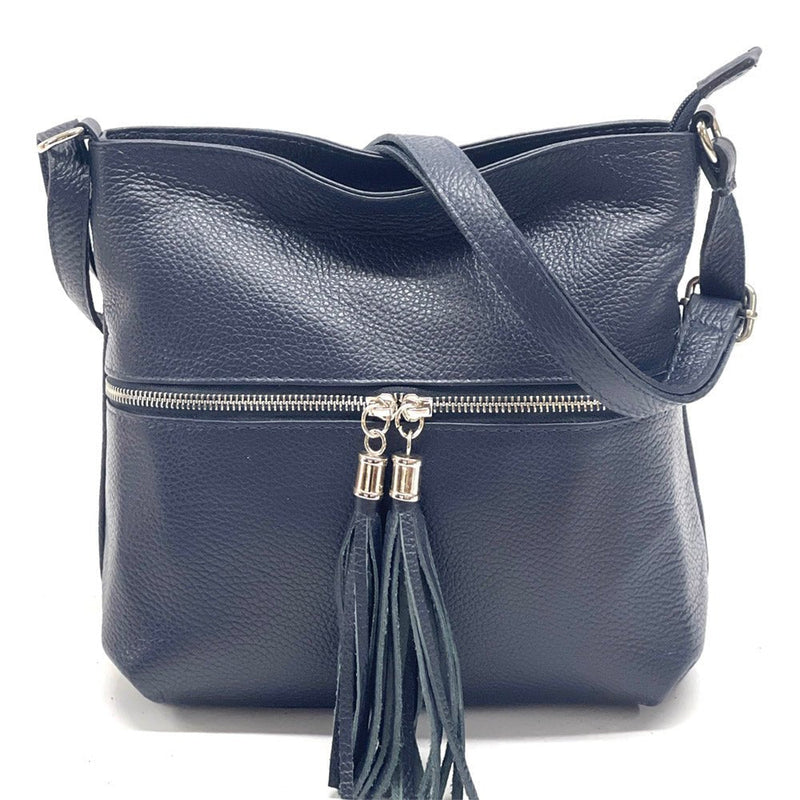 BE FREE Soft Leather Crossbody Bag - Premium Italian Calfskin - Leather Italiano