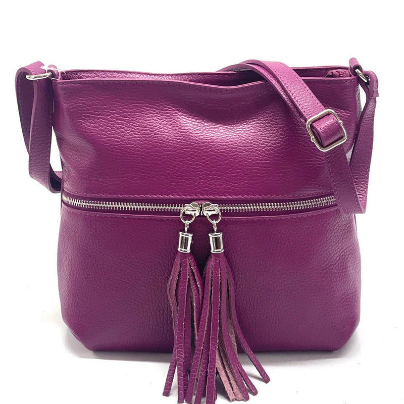 BE FREE Soft Leather Crossbody Bag - Premium Italian Calfskin - Leather Italiano