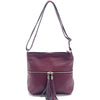 BE FREE Soft Leather Crossbody Bag - Premium Italian Calfskin - Leather Italiano